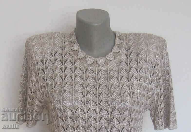 Knitted summer blouse with price 11.00 BGN | € 5.62 Knitted summer blouse with price 11.00 BGN | € 5.62