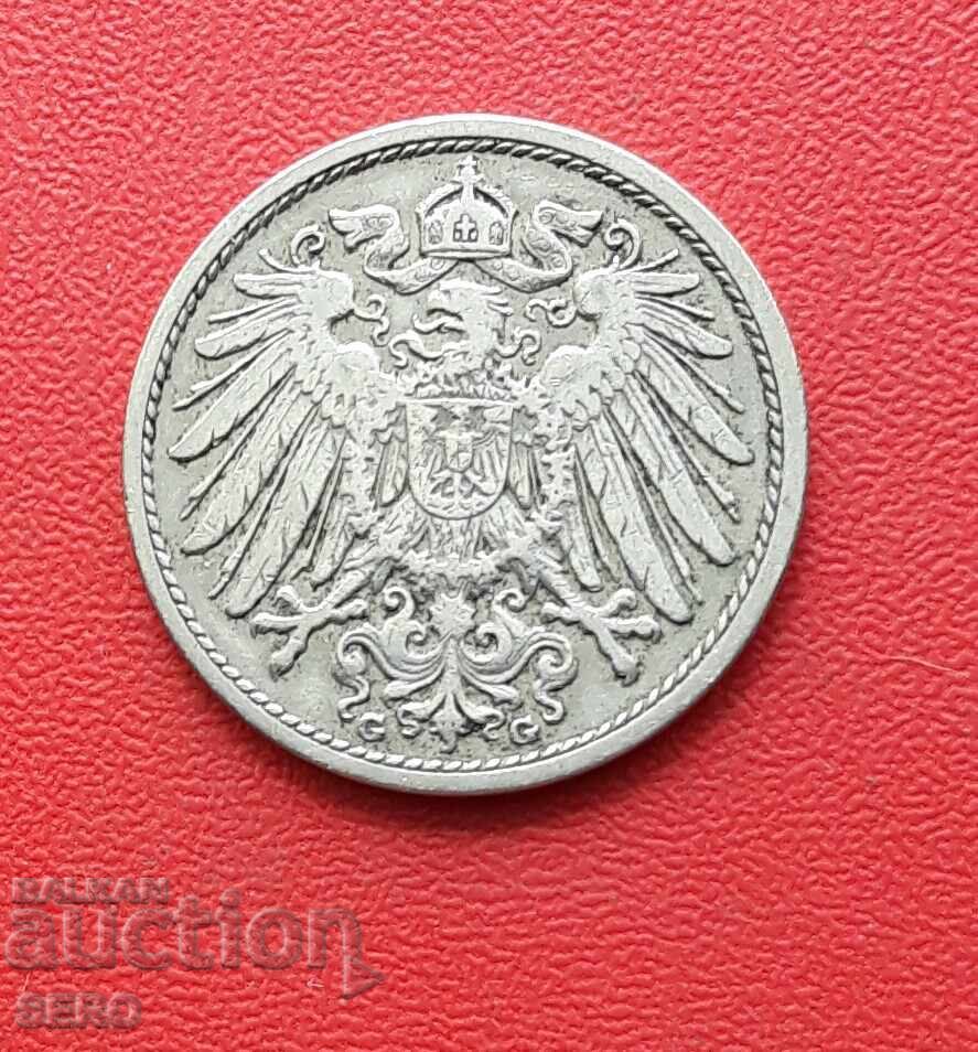 Germania-10 Pfennig 1902 G-Karlsruhe-rar cu preț 3.01 BGN | € 1.54 Germania-10 Pfennig 1902 G-Karlsruhe-rar cu preț 3.01 BGN | € 1.54