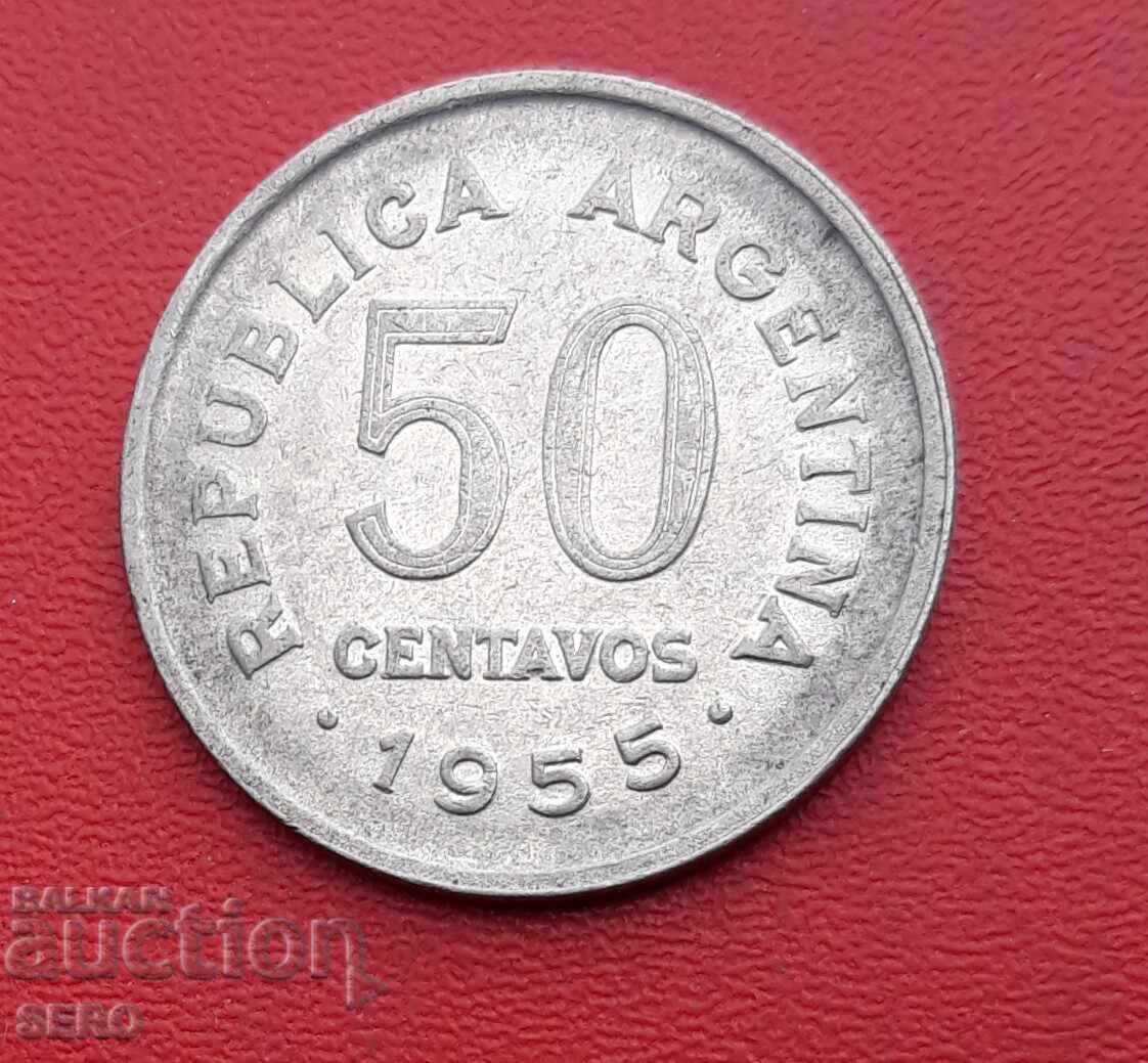 Αργεντινή - 50 centavos 1955 Αργεντινή - 50 centavos 1955