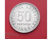 Аржентина-50 центавос 1955