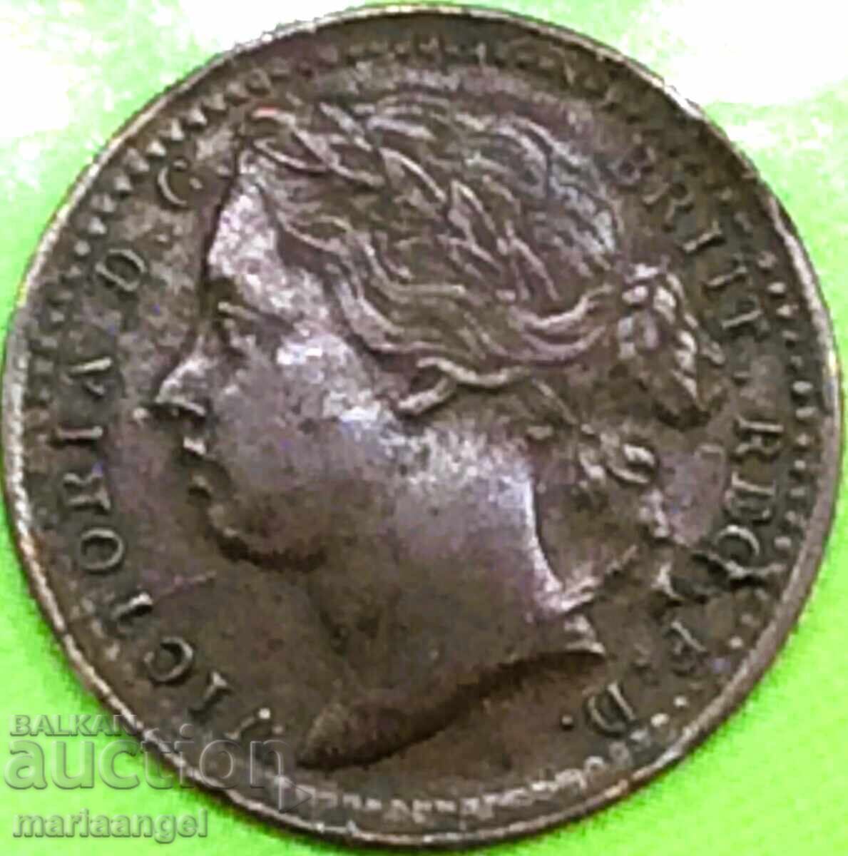 Δημοπρασία Μεγάλη Βρετανία 1/3 Farthing 1868 Victoria - Rare