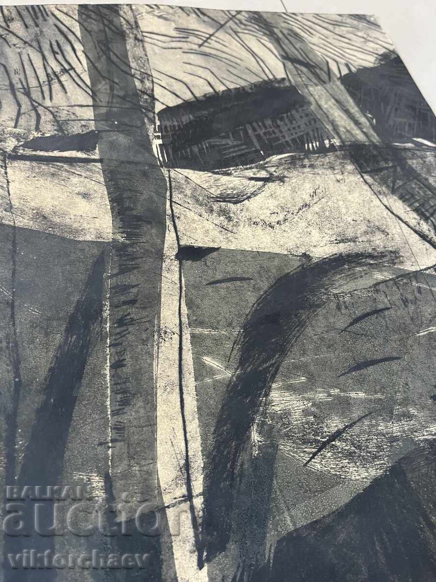 Αλμπενα Μιχαΐλοβα πίνακας γραφικών - “Αντικείμενο II” 1986 - 6