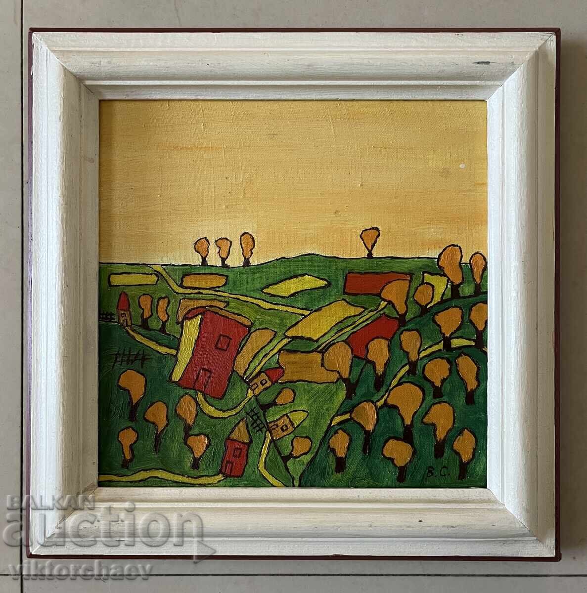 Interested in a painting - Landscape 1987