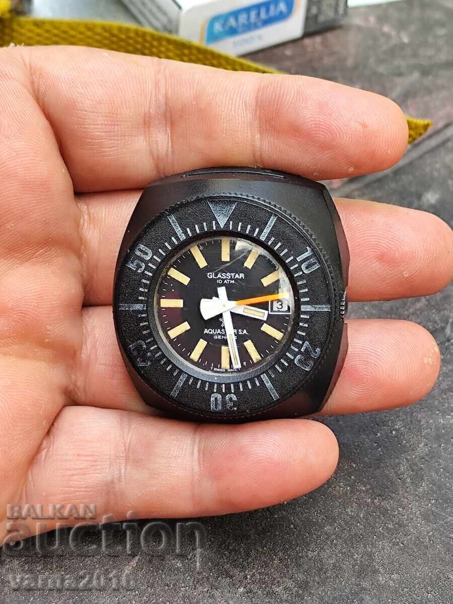 Auction Automatic Dive Watch AQUASTAR GLASSTAR Auction Automatic Dive Watch AQUASTAR GLASSTAR