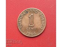 Trinidad and Tobago Islands-1 cent 1966