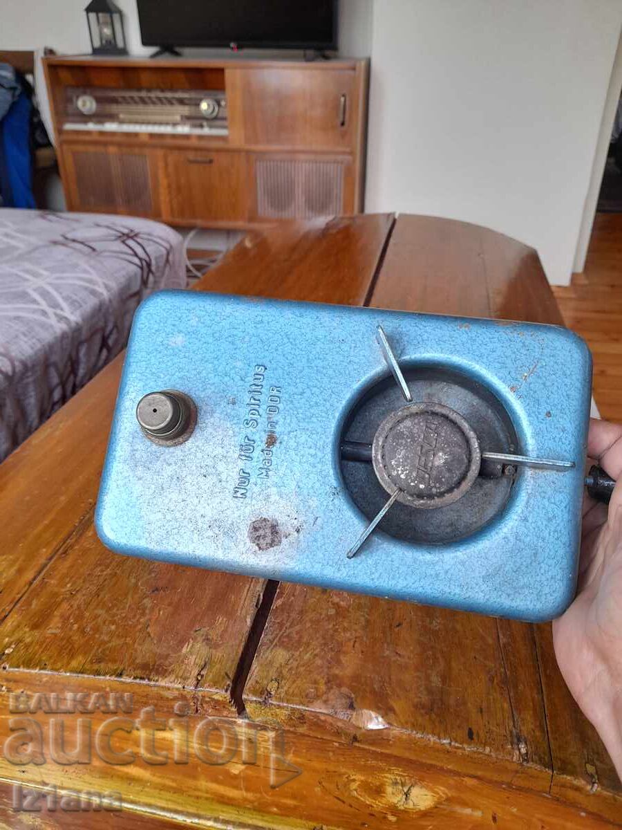 Auction  Old alcohol stove, Desca alcohol