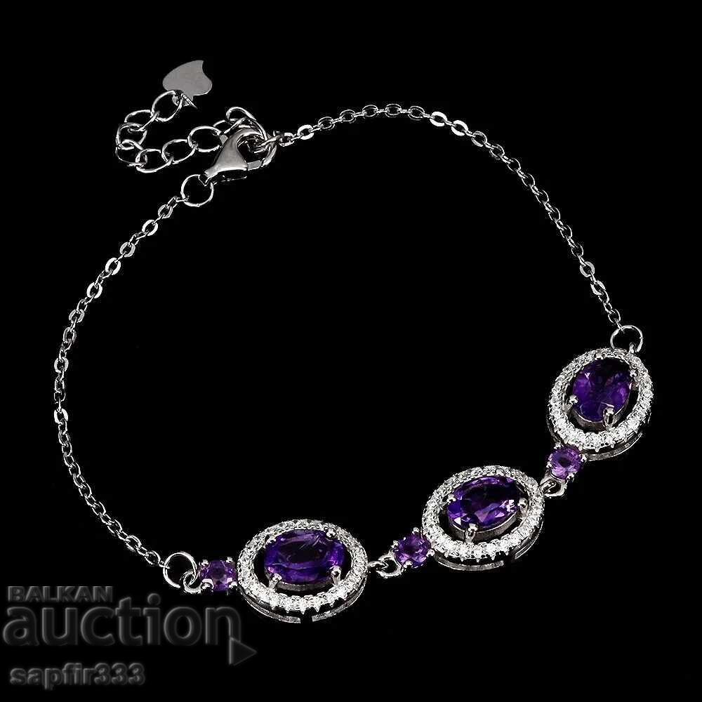 ИЗИСКАНА ГРИВНА АМЕТИСТИ с цена 168.00 лв. | € 85.90