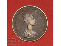 Medalie comemorativă de bronz 1886, Maria Anna de Savoia