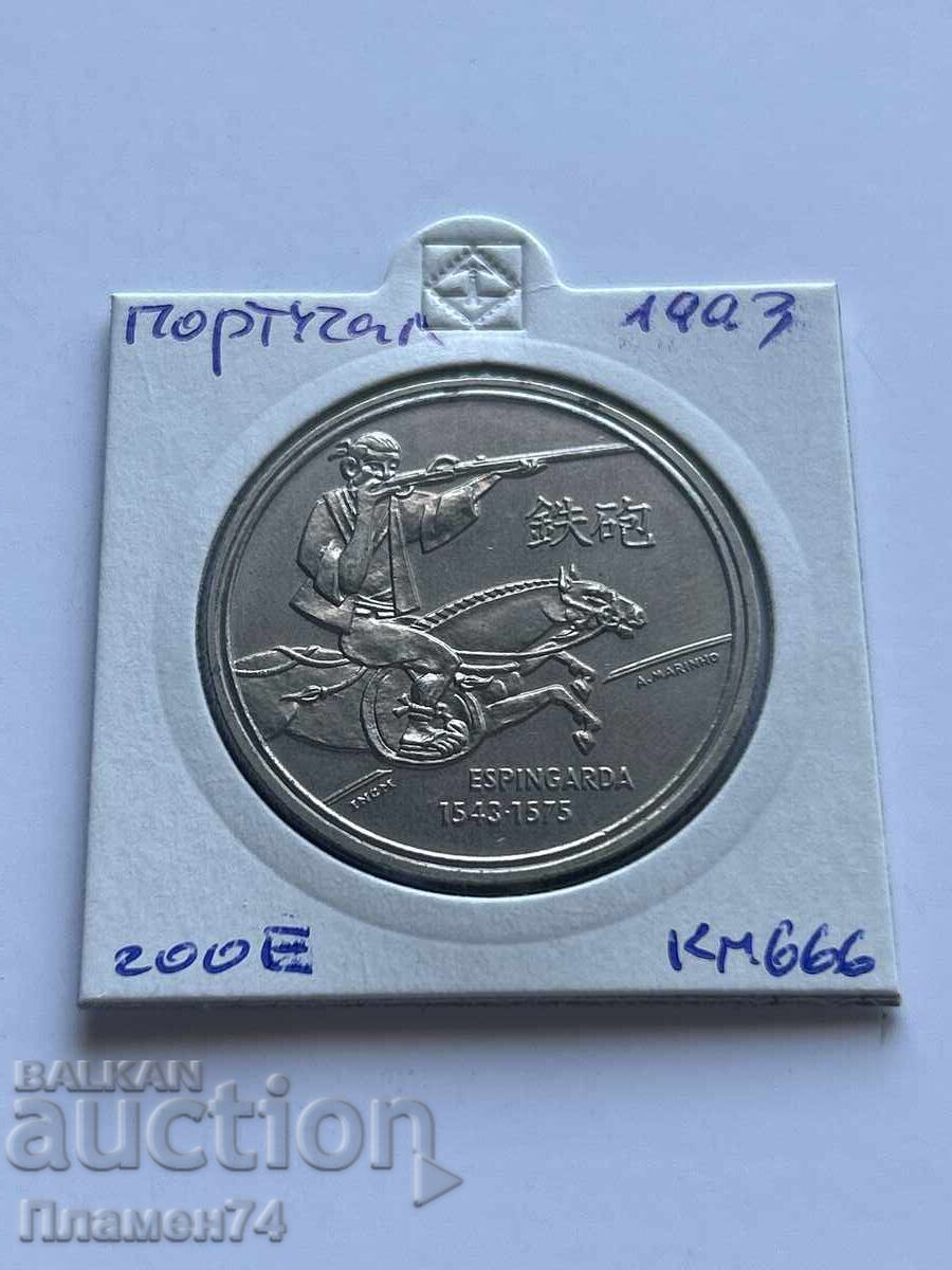 200 Escudos 1993 Portugal Cannon with price 12.00 BGN | € 6.14