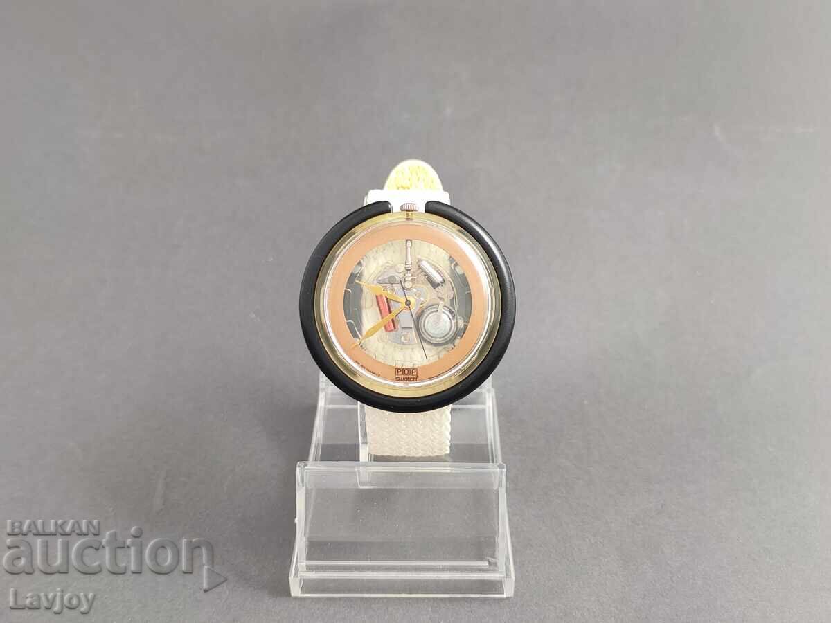 Рядък модел Ретро часовник Swatch PoP 1990 с цена 120.00 лв. | € 61.36
