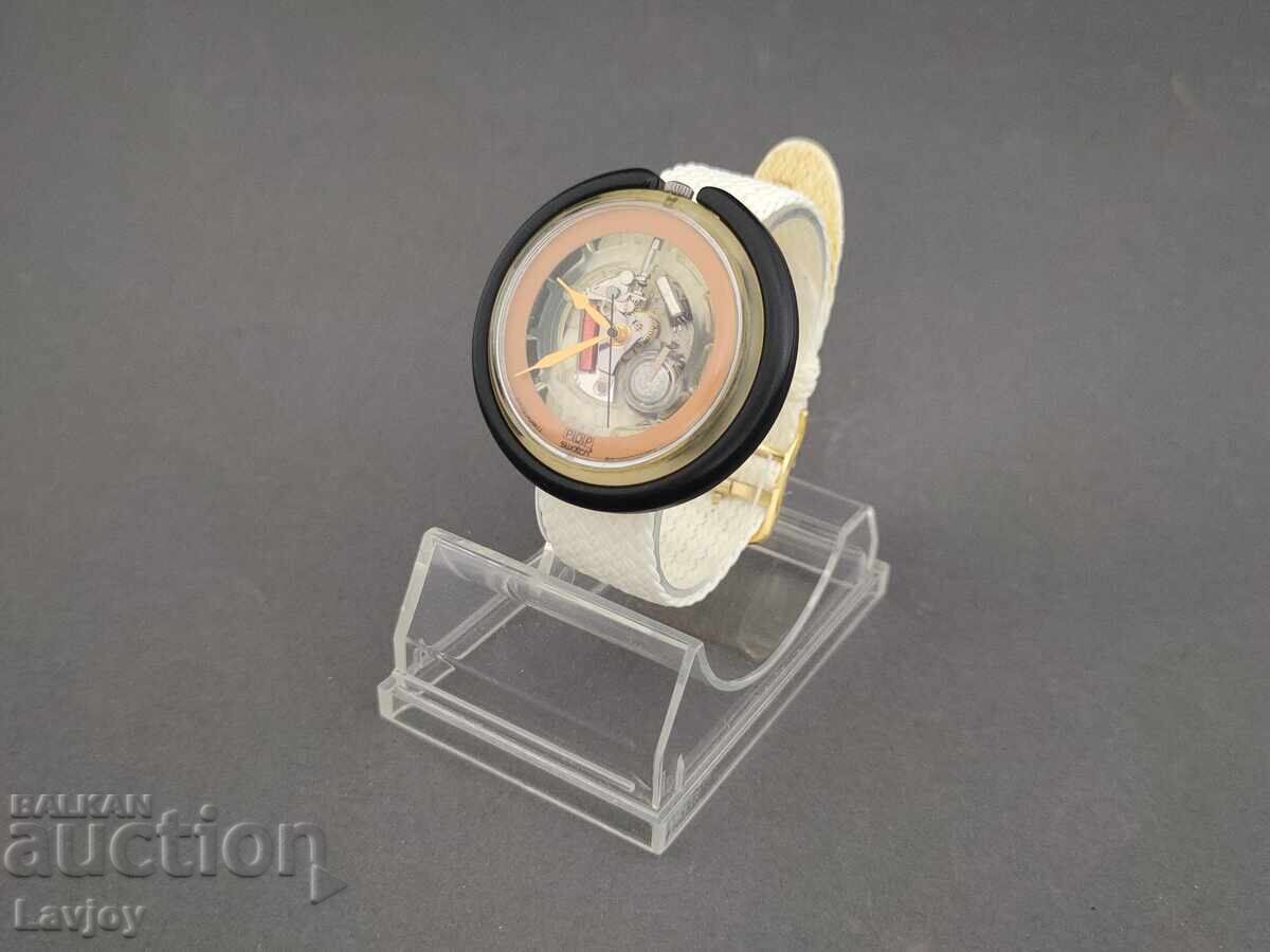 Доставка на Рядък модел Ретро часовник Swatch PoP 1990