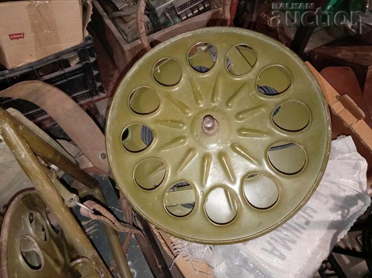 Cable reel 400 m for field phone WW2 WWII - 7 Cable reel 400 m for field phone WW2 WWII - 7