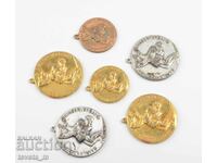 Λοτ από 6 τμχ. αθλητικά μετάλλια πάλης Γερμανία