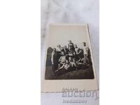 Φωτογραφία Βίτοσα Νέοι και νέες στα Παλιά Λιβάδια 1934