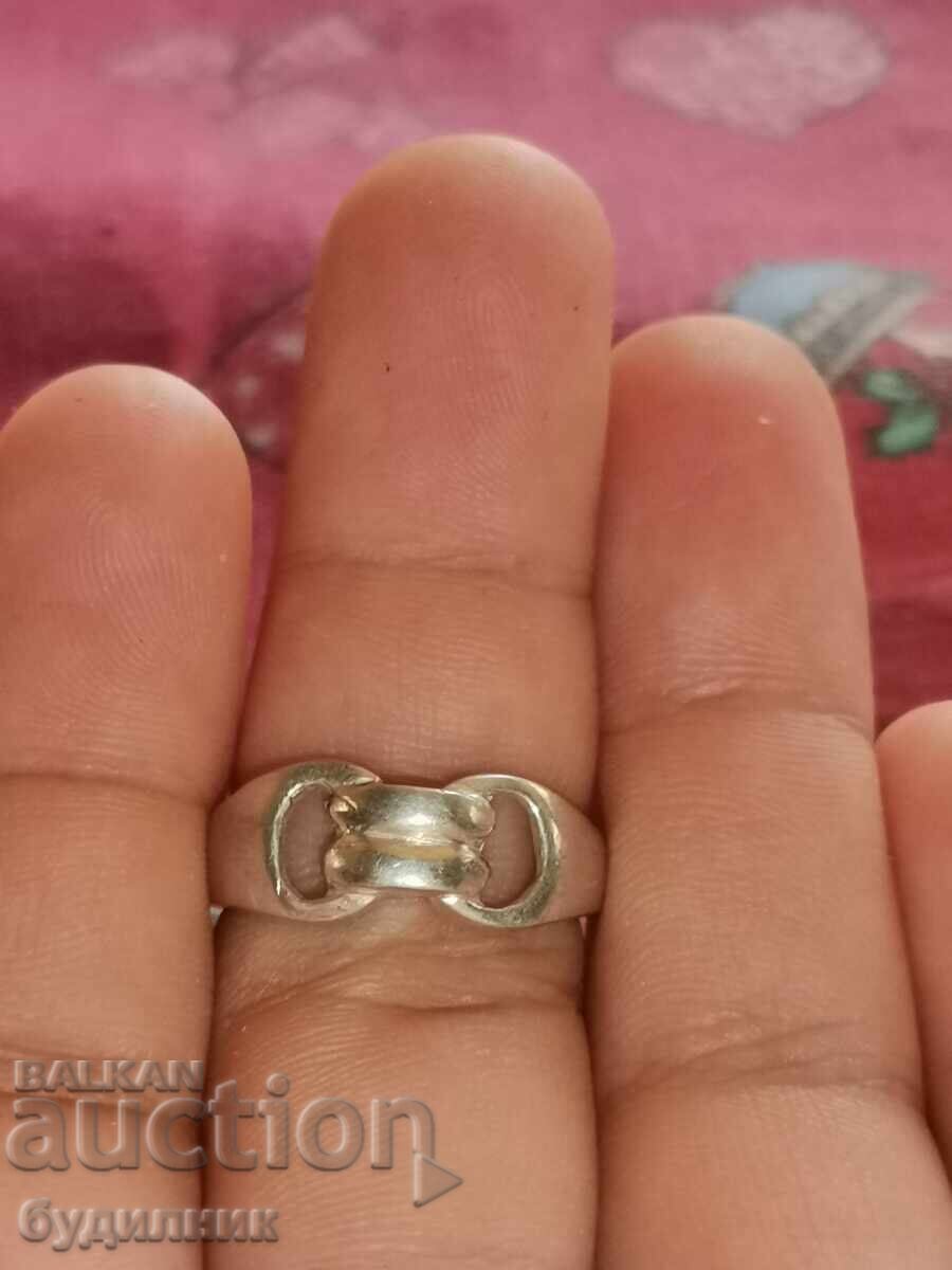 Сребърен пръстен. 15,8мм. Пускам над 100 Аукциона. Разгледай - 5