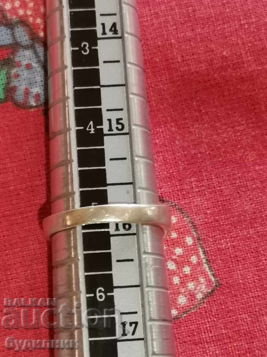 Сребърен пръстен. 15,8мм. Пускам над 100 Аукциона. Разгледай - 7