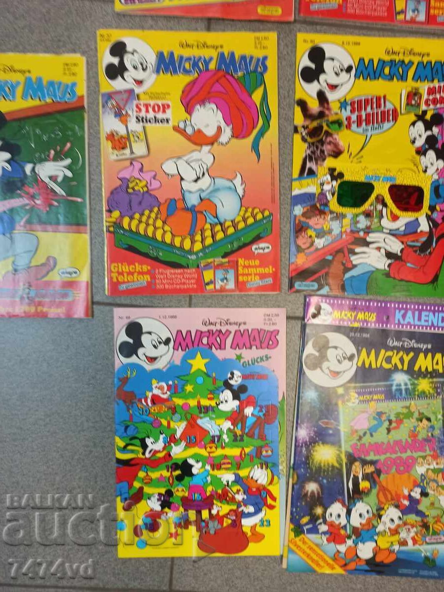 REVISTE PENTRU COLECȚIE MICKEY MOUSE 10 BUCĂȚI - 5 REVISTE PENTRU COLECȚIE MICKEY MOUSE 10 BUCĂȚI - 5