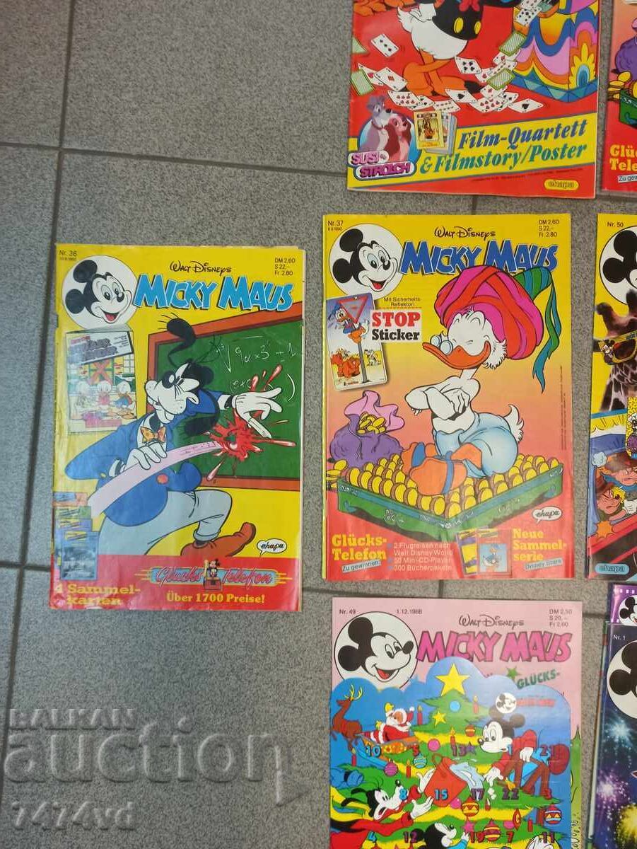 REVISTE PENTRU COLECȚIE MICKEY MOUSE 10 BUCĂȚI - 6 REVISTE PENTRU COLECȚIE MICKEY MOUSE 10 BUCĂȚI - 6