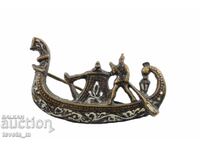 Αρχαία καρφίτσα γόνδολα Βενετία