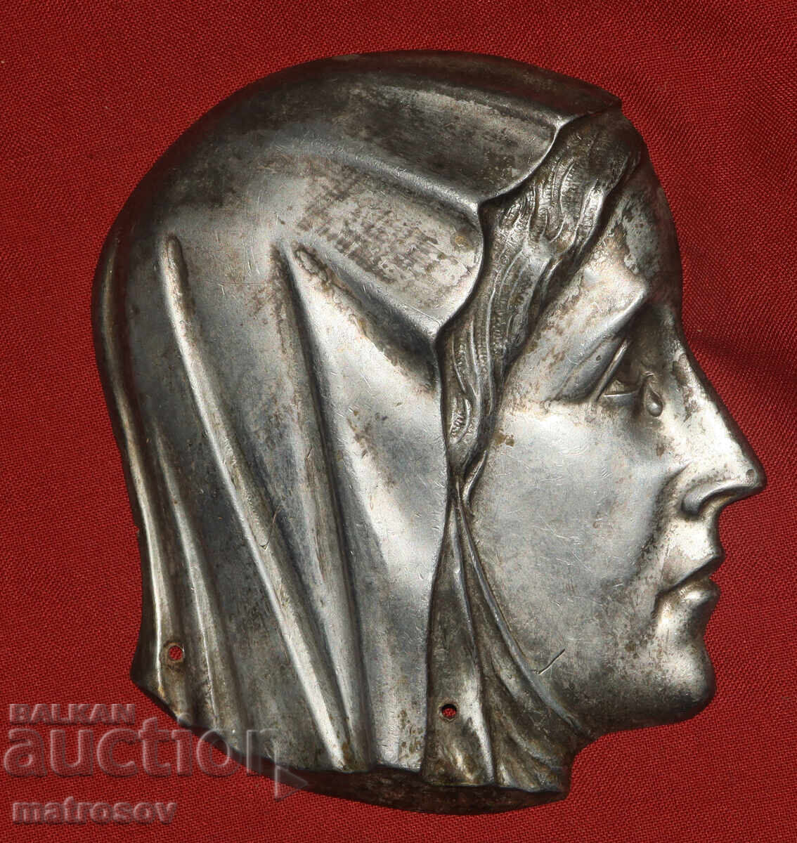 Παράδοση Μεταλλικό γλυπτό, ανάγλυφο, Παναγία