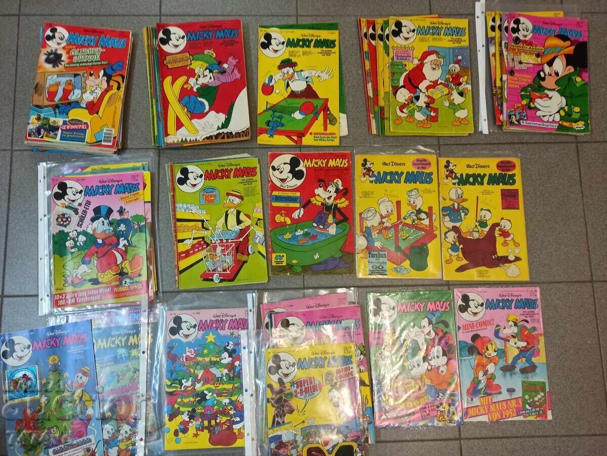 MARE COLECȚIE MICKEY MOUSE 116 BUCĂȚI - 1951,52 ȘI ALTELE cu preț 300.00 BGN | € 153.39