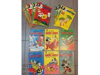 MARE COLECȚIE MICKEY MOUSE 116 BUCĂȚI - 1951,52 ȘI ALTELE