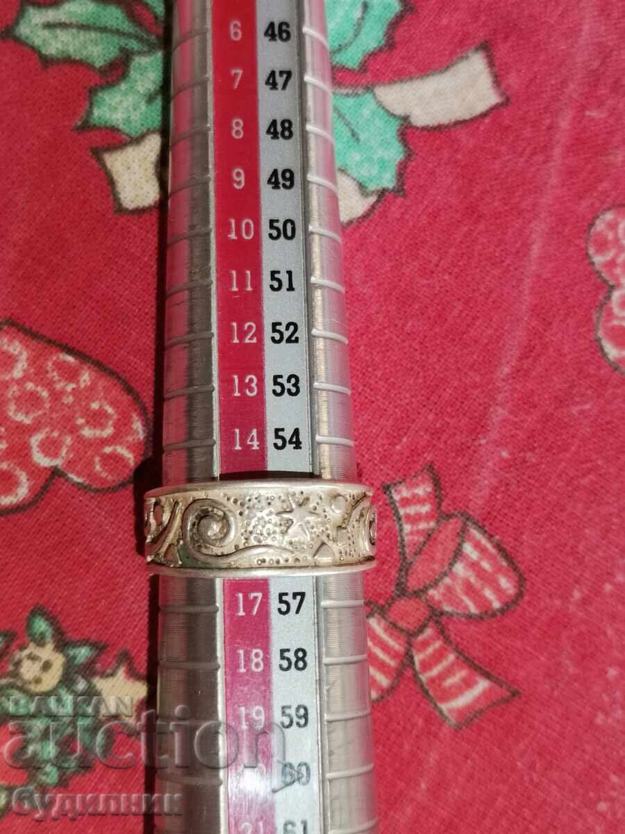 Silver ring. 17.2mm. I'm launching over 100 auctions. Check them out - 7 Silver ring. 17.2mm. I'm launching over 100 auctions. Check them out - 7