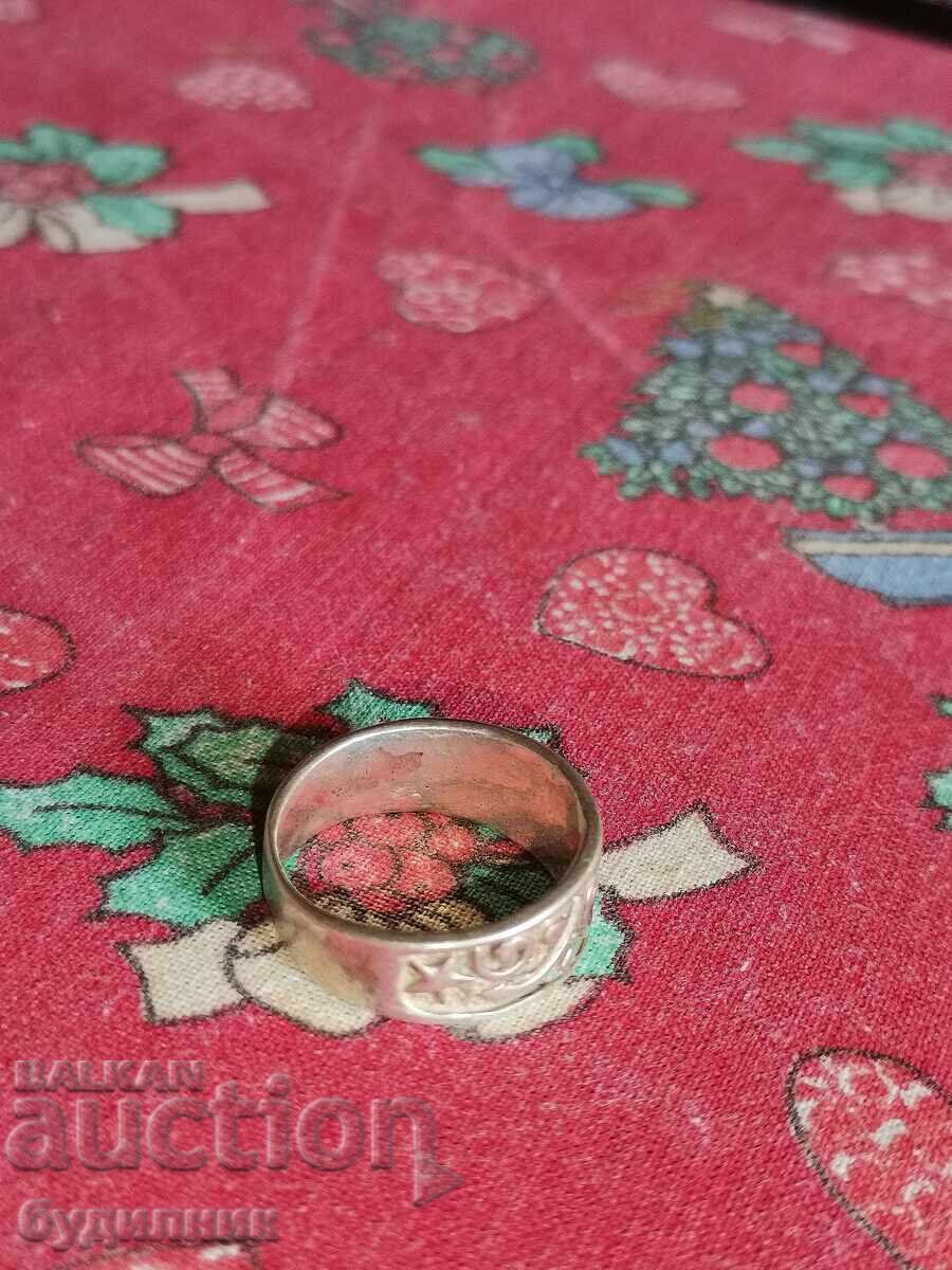 Silver ring. 17.2mm. I'm launching over 100 auctions. Check them out Silver ring. 17.2mm. I'm launching over 100 auctions. Check them out