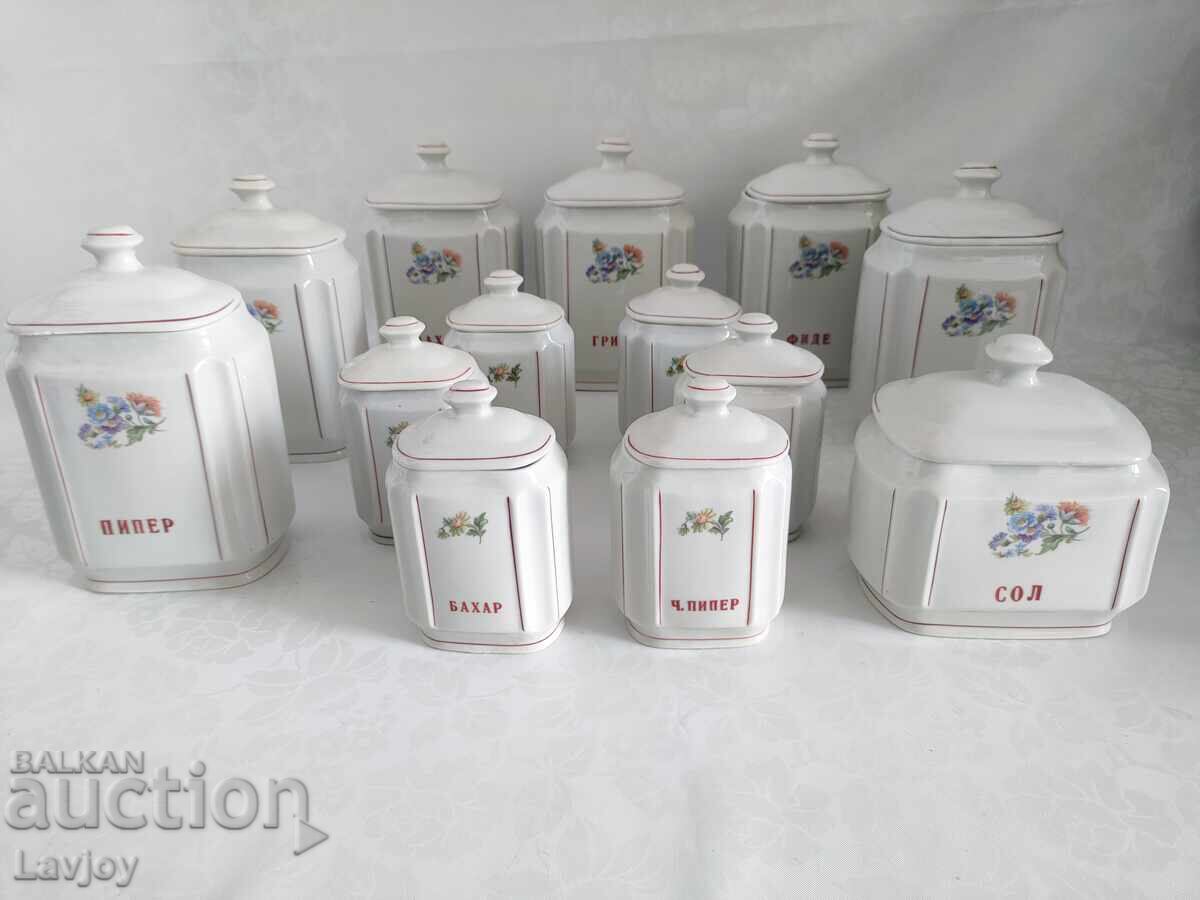 Βουλγαρικό σερβίτσιο πορσελάνης Κ