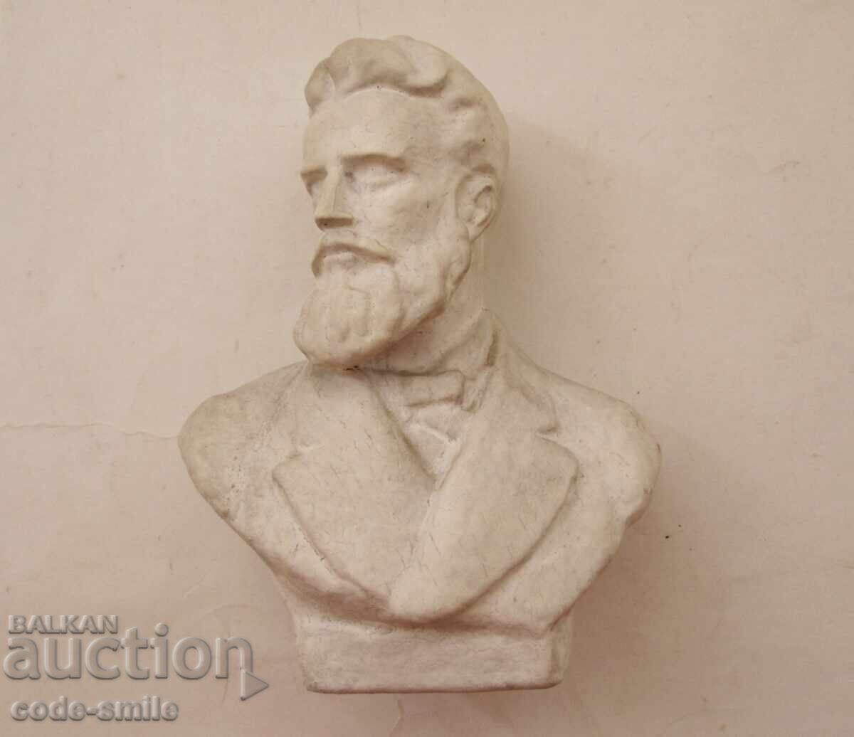 Σταρ κεραμική προτομή του Χρήστο Μπότεφ φιγούρα αγαλματίδιο