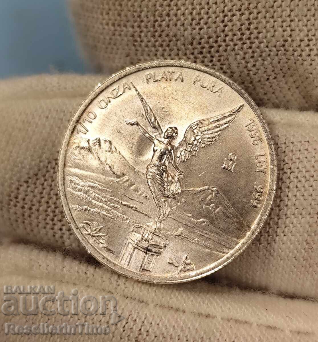 Επενδυτικό ασημένιο νόμισμα "Libertad" 1/10 oz