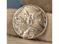 Monedă de argint pentru investiții "Libertad" 1/10 oz