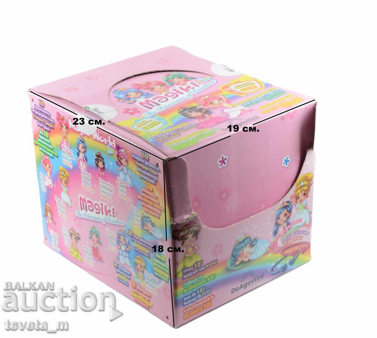 Ταχυδρομικές κάρτες και ευχετήριες κάρτες γεμάτο κουτί 19 x 23 x 18 εκ