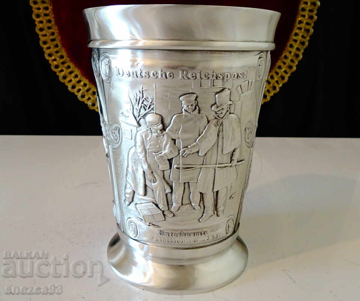 Доставка на Чаша от калай,халба 300 мл.,Дилижанс.