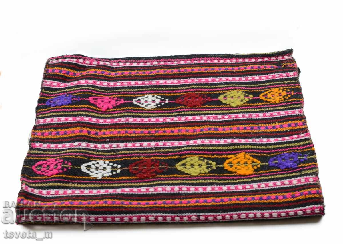 Υφαντή μάλλινη τσάντα, μαξιλαροθήκη με τιμή 10.00 BGN | € 5.11 Υφαντή μάλλινη τσάντα, μαξιλαροθήκη με τιμή 10.00 BGN | € 5.11