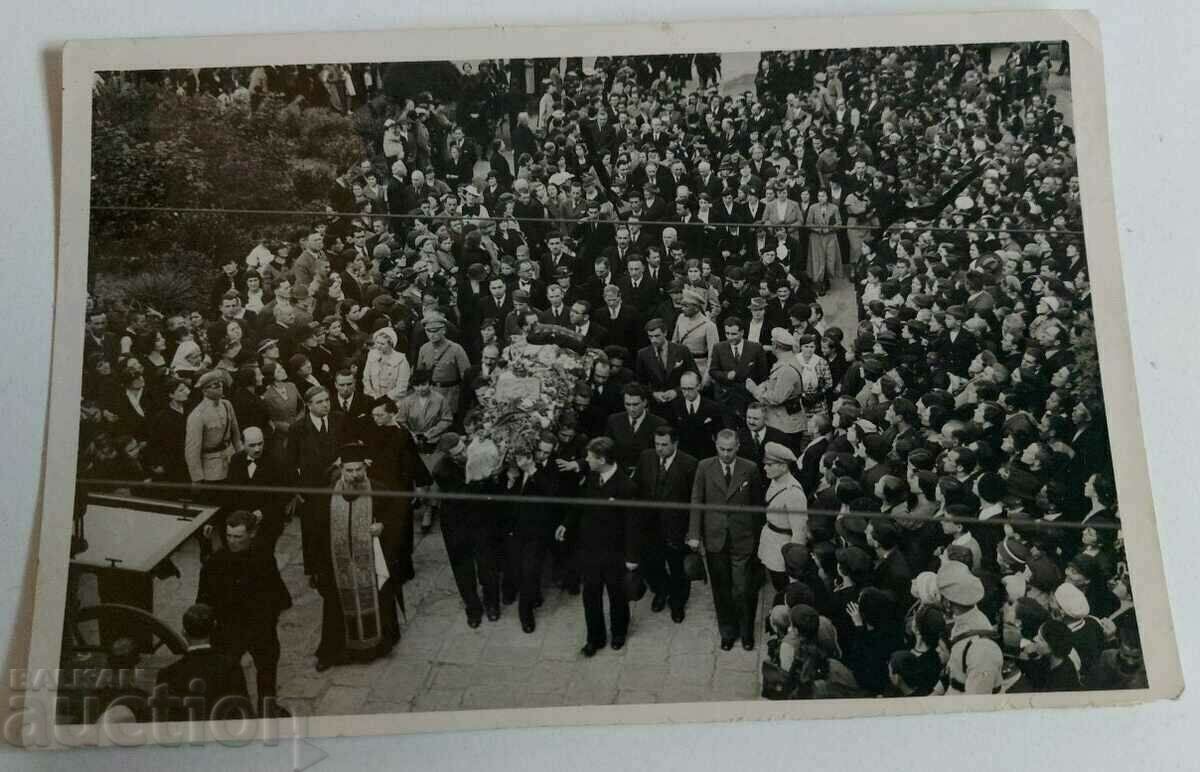 IMPORTANT PERSONALITY FUNERAL PRIEST POP OLD PHOTO PHOTOGRAPHERS