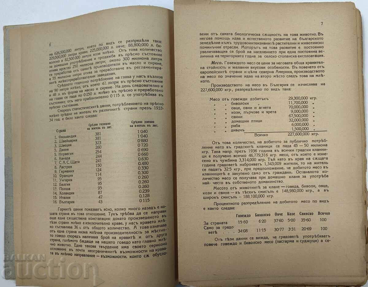 Аукцион 1938 Говедовъдството в развъдната област Аукцион 1938 Говедовъдството в развъдната област