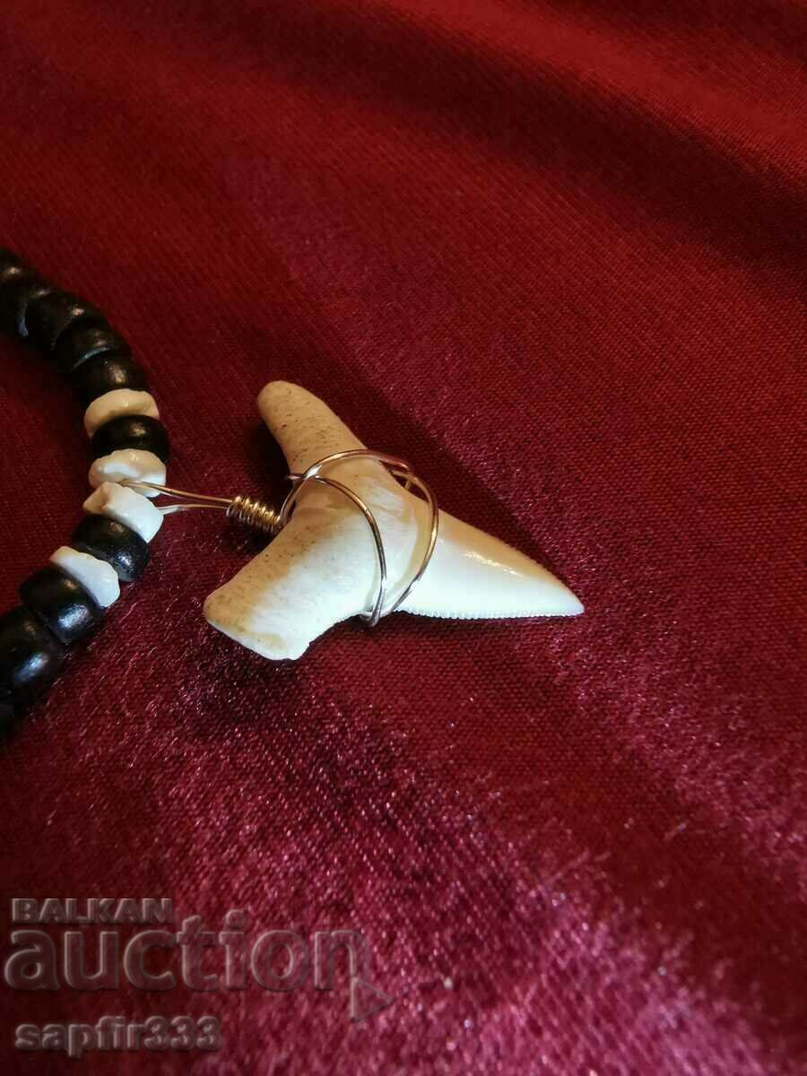 УНИКАЛЕН ГЕРДАН ЗЪБ АКУЛА с цена 50.00 лв. | € 25.56 УНИКАЛЕН ГЕРДАН ЗЪБ АКУЛА с цена 50.00 лв. | € 25.56