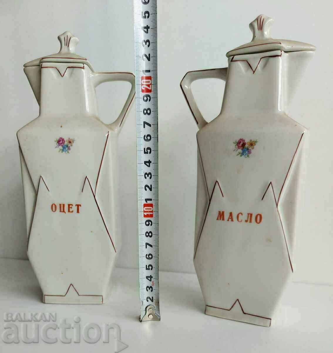 . ΠΟΡΣΕΛΑΝΙΝΑ δοχεία ΛΑΔΙ ΞΥΔΙ ΒΑΖΑ OLIVER ΞΥΔΙ ΞΥΔΙ