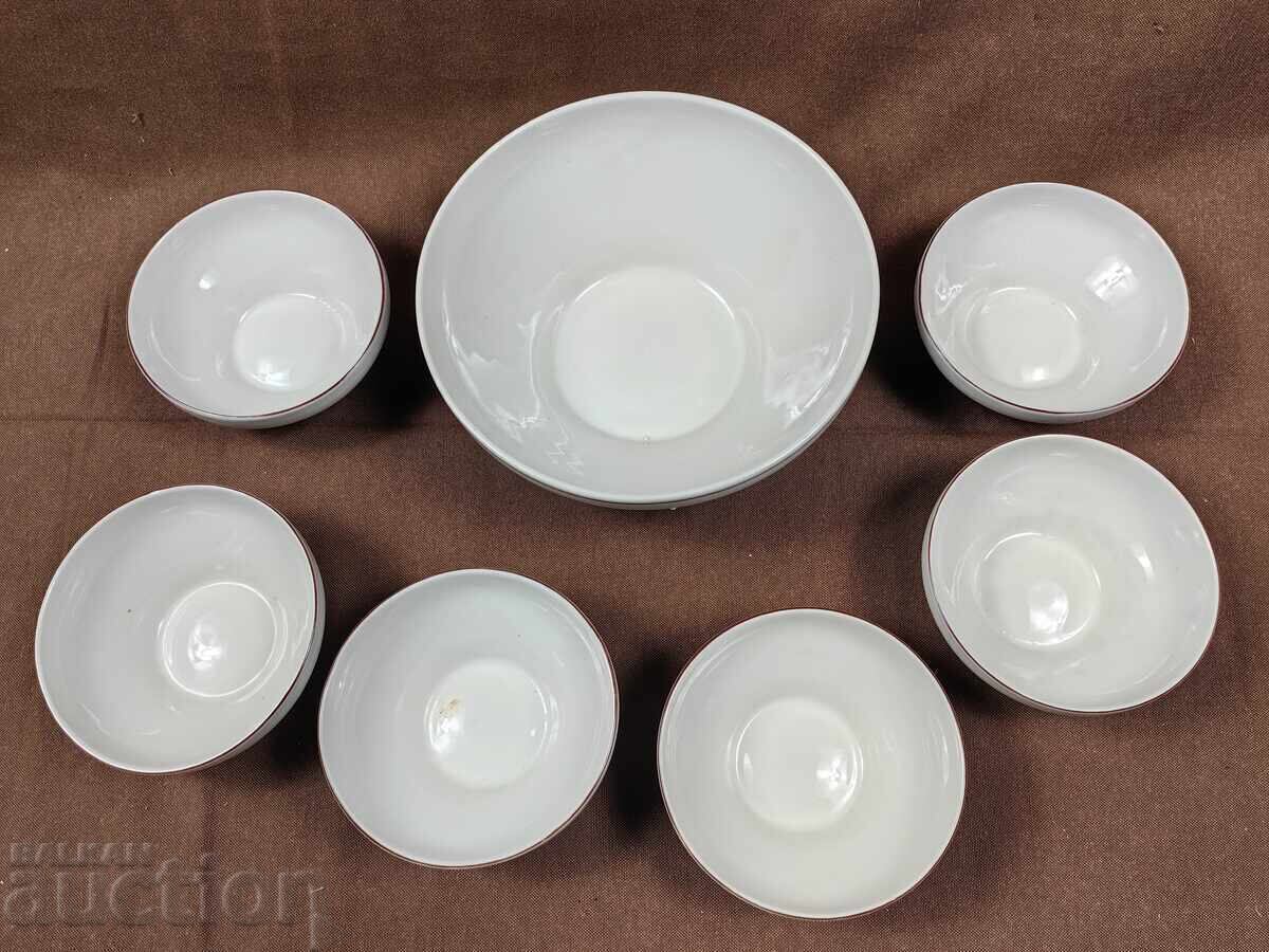 Licitație SERVICIU PORTELAN NEUTILIZAT VASOARE BOLLE BUBLE COMPOTE