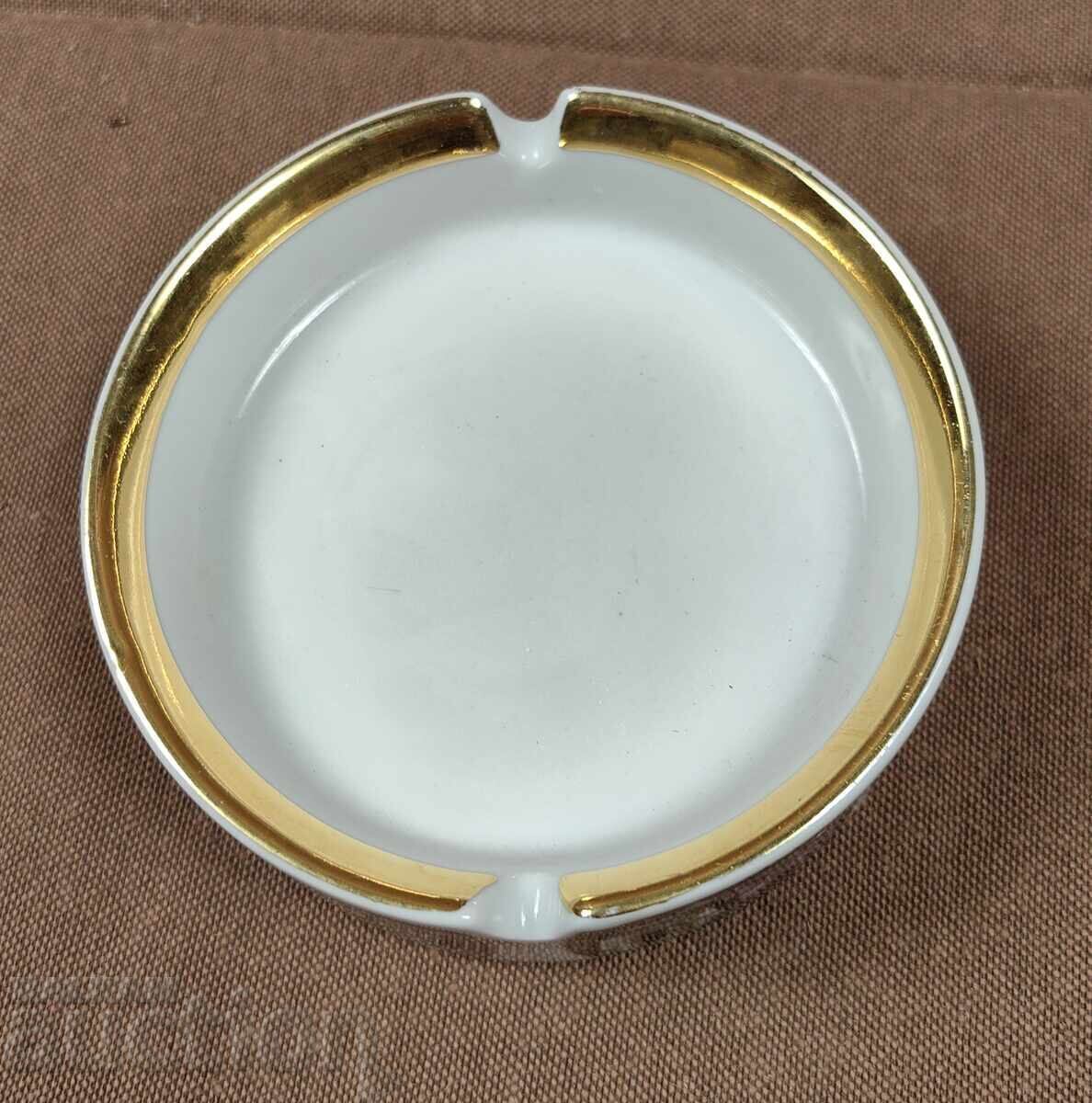 UNUSED RARE PORCELAIN ASHTRAY BULGARIAN HISTORY - 5