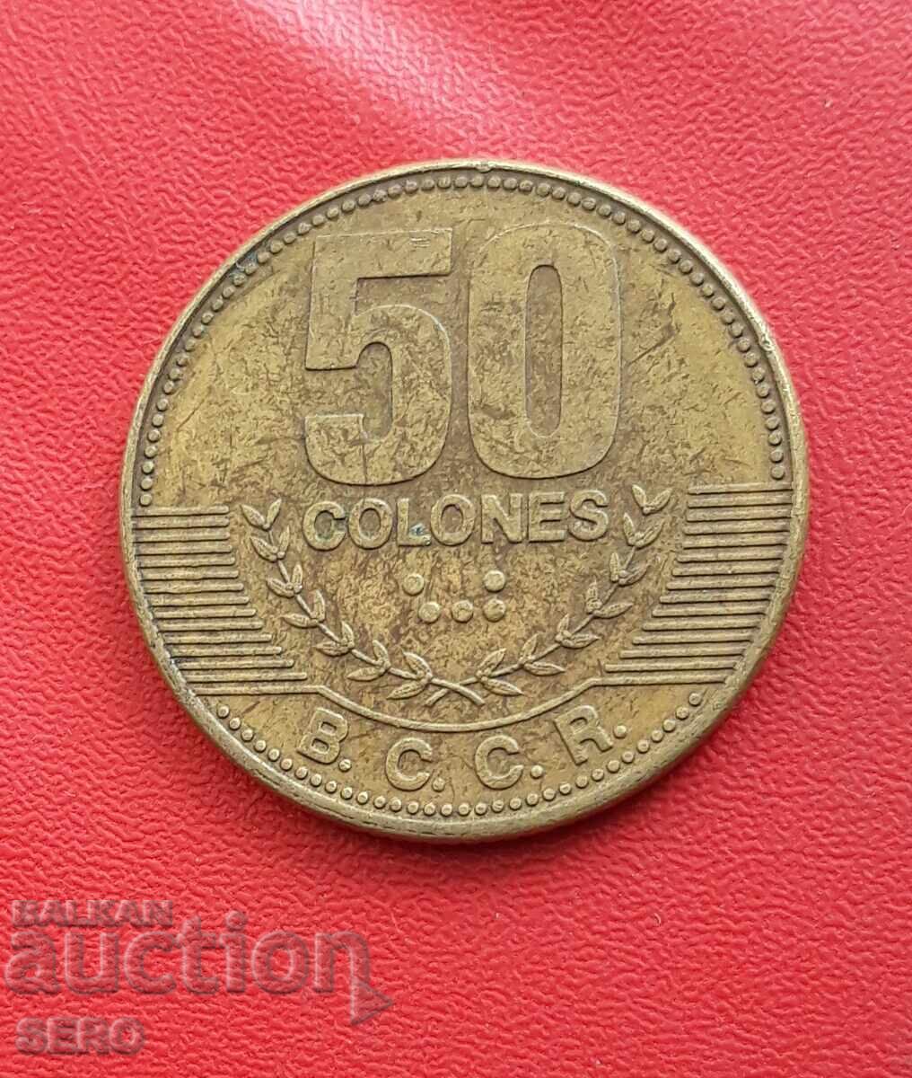 Costa Rica - 50 Colones 2015 Costa Rica - 50 Colones 2015