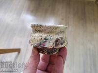 Handmade - Japanese Ceramics - Hagi-yaki Sake Cup - Japan