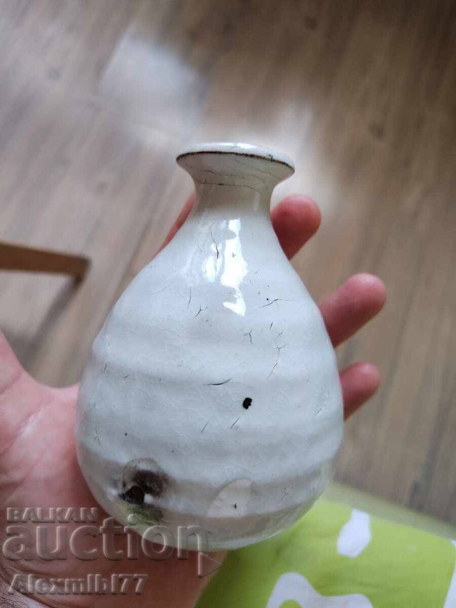 Delivery of Handmade - Japanese Ceramic - Hagi-yaki Sake Bottle - Japan
