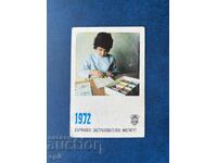 Calendar DZІ 1972