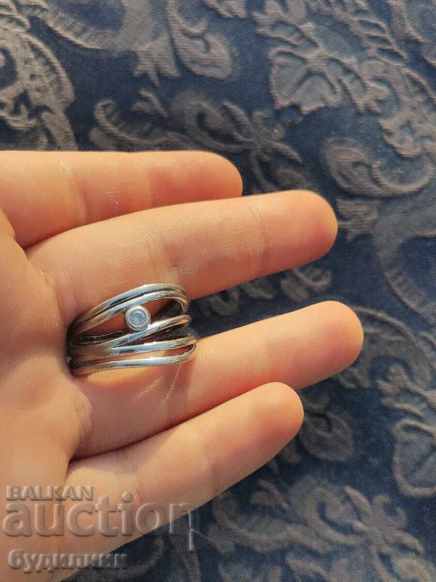 Сребърен пръстен. 18,2мм. Пускам над 100 Аукциона. Разгледай - 5 Сребърен пръстен. 18,2мм. Пускам над 100 Аукциона. Разгледай - 5