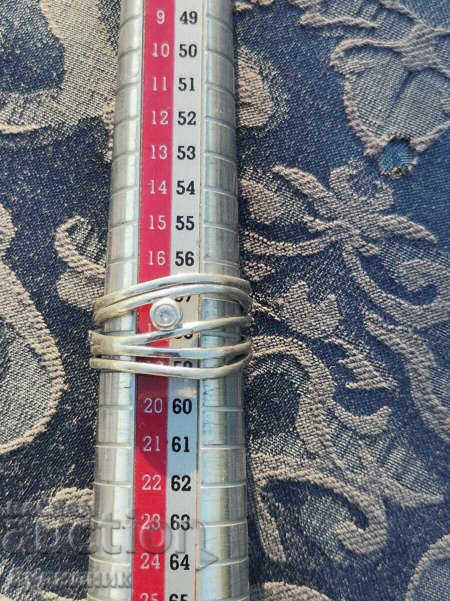 Сребърен пръстен. 18,2мм. Пускам над 100 Аукциона. Разгледай - 7 Сребърен пръстен. 18,2мм. Пускам над 100 Аукциона. Разгледай - 7
