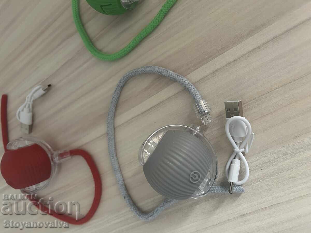 Cat toy - glowing and USB rechargeable with price 12.00 BGN | € 6.14 Cat toy - glowing and USB rechargeable with price 12.00 BGN | € 6.14