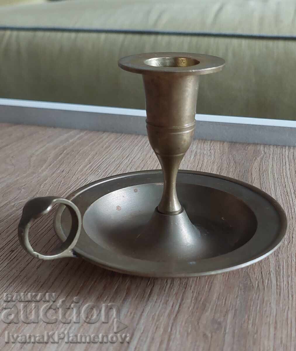 Свещник бронз за ценители