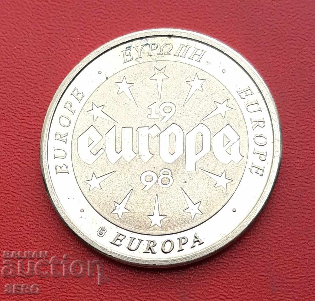 Medalie - Uniunea Europeană 1998 Medalie - Uniunea Europeană 1998